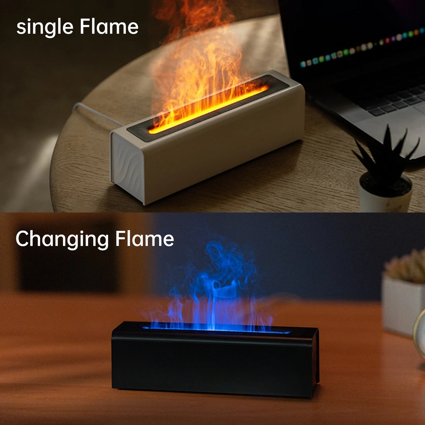 Essential Oil Flame Diffuser